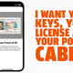 A photo of an iPhone with somebody's ID saved on the screen.